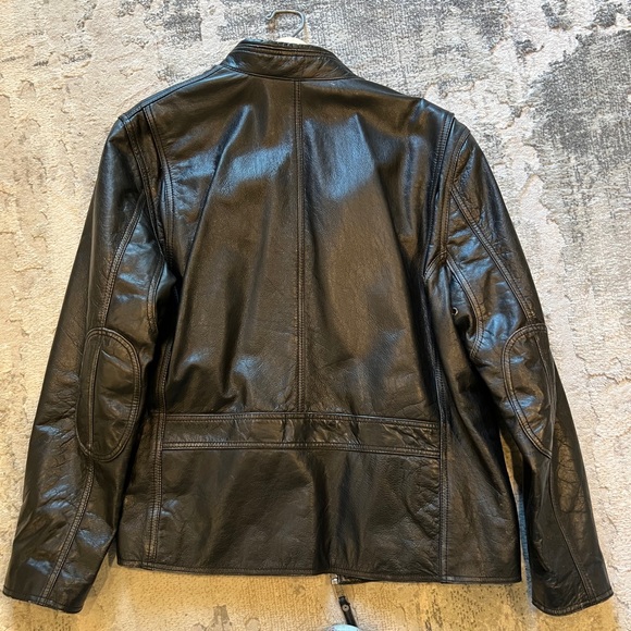Andrew Marc Leather Jacket - Picture 4 of 4